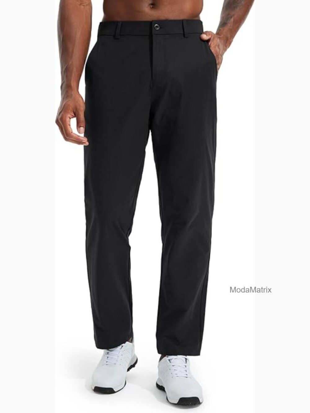 Men's Lightweight Stretch Golf Pants 30"-34" Inseam Work Dress Slacks Trousers